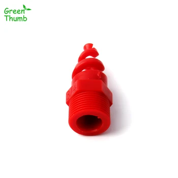 1-100buc 3/4 Inch Filet exterior Spirala de Plastic Duza Roșu Atomizating Aspersoare de Înaltă Calitate de Irigare Duza