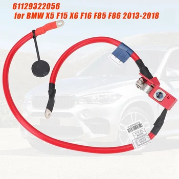 1 Bucata Masina Cablului Pozitiv al Bateriei 61129322056 Roșu Pentru BMW X5 F15 X6 F16 F85 F86 2013-2018 a Bateriei Duce Protecție Cablu