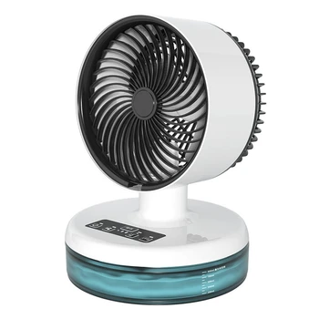 1 Bucata Mini Ventilator Electric Acasă Desktop Desktop Spray De Atomizare Ventilator Portabil Mini Umidificare Fan