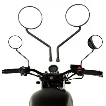 1Pair Rundă de Motociclete Modificate Oglinda Convex Oglinda pentru Honda XR80 XR230 TLR200 XR200 XR125 CT110 CG125 XL250 XL400