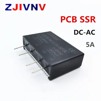 1buc PCB de Tip Solid state Releu Dedicat cu Ace RSS 5A DC-AC 3-32VDC de Control al 24-380VAC Snubber Circuit Rezistor de Comutare a Releului