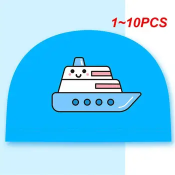 1~10BUC de Înot pentru Copii Respirabil Captuseala Pu de Acoperire de Ingrijire a Parului de Amenajare 3d Design rezistent la Apă pentru Înot
