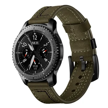 22mm Curea de ceas Pentru Samsung Galaxy watch 3/46mm/de Viteze S3 frontieră din Piele trupa amazfit gtr 4/3 pro bratara huawei watch gt 2/2e