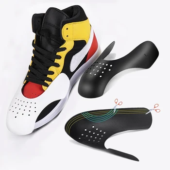 2Pairs Pantofi Anti-Cutelor Protector pentru Adidasi in Picioare Capace Anti-Ori de Protecție Pantofi de Sport Cap Targă Suport Cutelor Gaurds