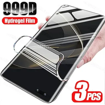 3PCS Hidrogel Film Pentru Realme 8 7 6 Pro 7i 6i 6s X XT X3 Ecran Protector Pe Realme GT Neo 2 3 T 5 X2 X7 X50 Pro Folie de Protectie