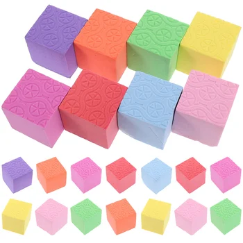 50 Buc Cub Didactice De Învățământ Bloc Copilul Blocuri De Jucărie Jucării Joc De Colorat Spuma De Mic Copil Model