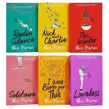 6 Cărți/set Alice Oseman de Colectare a 6 Cărți Stabilite De Alice Oseman Roman Alice Oseman de Colectare a 6 Cărți Stabilite De Alice Oseman