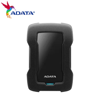 ADATA Extern Hard Disk HD330 de 1TB, 2TB Original 4TB 5TB USB 3.2 Gen1 Negru 5Gbps Portabil de Stocare HDD pentru Desktop de Calculator