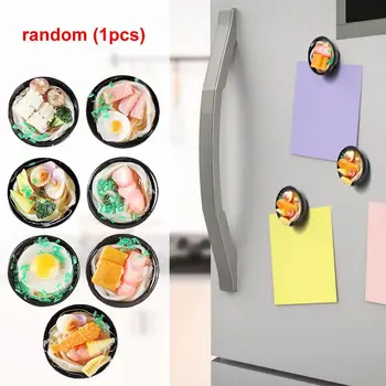 Alimente 3D Magnet de Frigider Modelul Magnetic Stereo Magnet de Frigider Tablă de Bucătărie Decorare Rechizite de Birou Suvenir