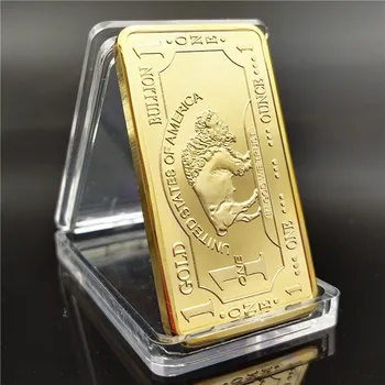 American bison aur monedă Comemorativă de aur monede de argint
