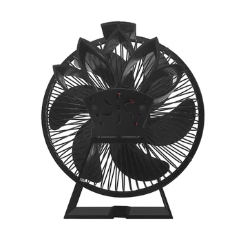 Auto incepand de Aragaz Fan 6Blade de Căldură Alimentat Aragaz Fan Nu de energie Electrică Necesar