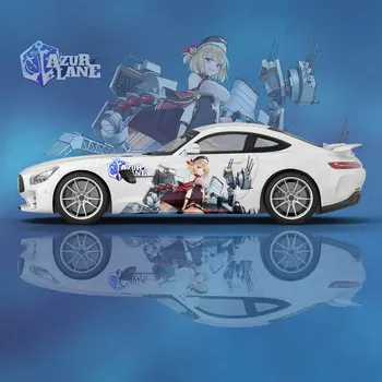 Azur Lane anime autocolante Auto ita tuning auto racing de vinil decal folie de partea grafica portiera autocolant partea decal autocolant