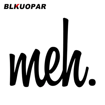 BLKUOPAR Meh Autocolant Auto Zero-Dovada Creative de protecție Solară Decor de Vinil Personalitate Ocluzie Zero Portiera Protector