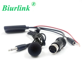 Biurlink CD Auto Radio Stereo 13Pin AUX IN Audio Port de Intrare de 3,5 mm Bluetooth Wireless 5.0 Microfon Cablu Adaptor Pentru Kenwood
