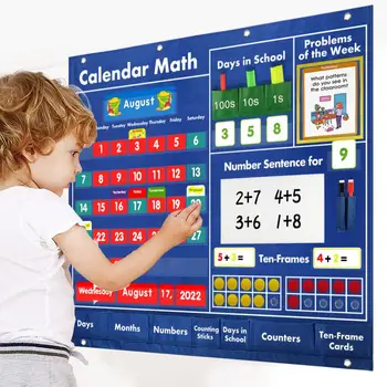 Buzunar Diagramă De Clasă Educative Matematica Clasa Calendar Ajutor În Predare Învățământ Portabil Materiale Didactice Pentru Gradinita