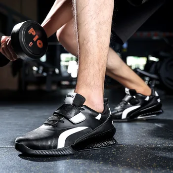 Bărbați profesionist de Înaltă calitate Haltere Pantofi de Fitness de Formare Pantofi Non Alunecare Ghemuit Haltere Pantofi