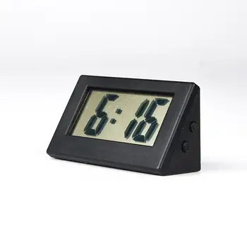 Ceas Electronic Auto-adeziv Mini LCD Digital Masă tabloul de Bord Birou Ceas Electronic pentru Desktop Biroul de Acasă Timp de Afișare Ceas