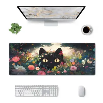 Cloud Pisica Gaming Mouse Pad Mare Keyboard Pad Mouse-ul Mat Anime Mousepad Anti-alunecare Gamer Cauciuc Natural Deskmat Țapiș De Souris