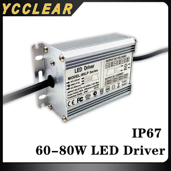Curent Constant LED Driver 750mA 900mA 1200mA 1500mA 1800mA 2100mA 2400mA Pentru 60W 70W 80W rezistent la apa IP67 Iluminare Transformator