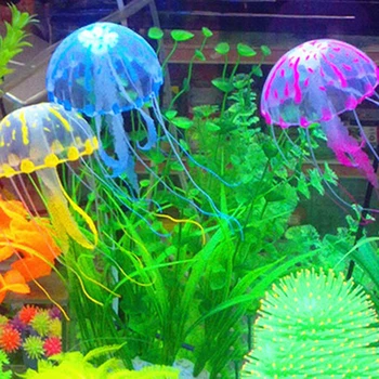 Decor Acvariu Artificial Jellyfishes Înot Luminos Acvatice, Peisaje Acvarii Accesorii Accesorii Acvariu