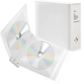 Disc CD Caz de Stocare Portabil Broșură CD Manșon de Stocare Suport DVD Organizator Pentru Casa Dormitor Birou