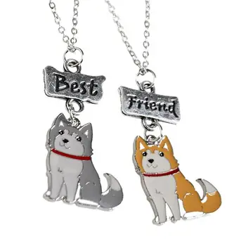 Dog Tag Medalion Unic de Tag-ul Câine Colier 2 buc Portabil Și Durabil Câine Colier Pandantiv Dog Tag Medalion Pentru Prieteni de Familie