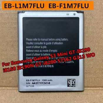 EB-L1M7FLU EB-F1M7FLU 1500mAh Baterie de Înaltă Calitate Pentru Samsung Galaxy S3 SIII Mini GT-I8190 i8160 I8190N GT-i8200 S7562 G313 WO