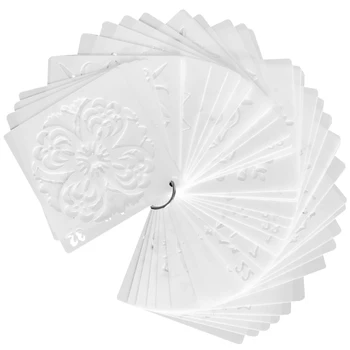 Efectuarea De Perete De Hârtie Șabloane Album Decorative Scrapbooking Ambarcațiuni Instrument De Desen Model Mandala Gol Pictura Șabloane