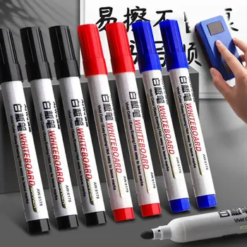 Erasable Tablă Pen Copii Tablă Pix de Culoare Roșie Clipboard Pentru a Șterge Ușor Și Scrie Inkable Tablă Eraser Fabrica