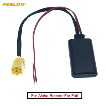 FEELDO 5Pcs Car Audio Bluetooth Receptor Aux Adaptor Pentru Fait Alfa Lancia Smart 451 Stereo Modul Radio Bluetooth Aux Cablu