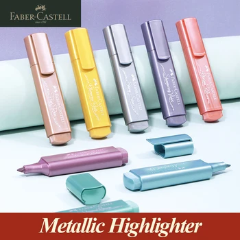 Faber-Castell Marker Metalic Markeri Pictura Arta De Evidențiere Stilou Desen Luminos Marker De Scris Pentru Elev Consumabile Set