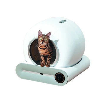 Fierbinte de Vânzare Auto Inteligent Cat Toaletă APLICAȚIE de Auto-curatare Inteligent animal de Companie Pisica Robot de Box Pentru Pisici