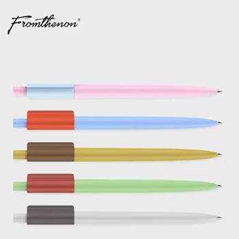 Fromthenon Culoare Solidă Mici Proaspete 0.5 mm Negru Core de Înaltă Aspectul Nivel Combinație de Culori de Învățare Birou de Scris Neutru Pen