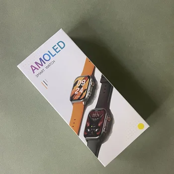 HK95 Ultra Smartwatch Bărbați Femei NFC, Ecran AMOLED Ceas Inteligent Bluetooth Apel de Oxigen din Sange, Rata de Inima Impermeabil Sport Ceasuri