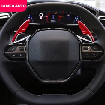 Jameo Auto din Aliaj de Aluminiu Masina Paddle Shift pentru Peugeot 3008 2016 - 2021 Accesorii Volan Schimbator Extensia Autocolante