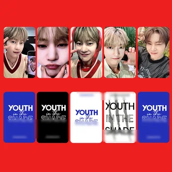 Kpop 5pcs/set ZB1 Albumul de Debut Lomo Cardul de TINERET ÎN UMBRA Zhang Hao RICKY GYUVIN carte Poștală Serie Gift Card Foto Card
