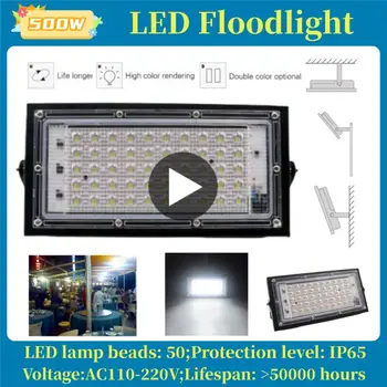 LED Proiector 50W Perete în aer liber 110V 220V Negru Proiector strada IP65 rezistent la apa Reflector Iluminat Gradina