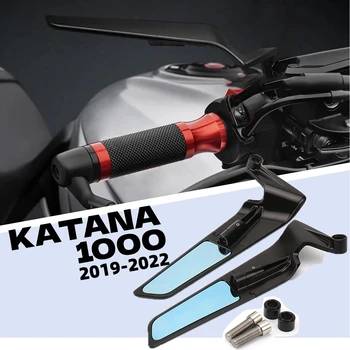 Motocicleta Sport Aripa Reglabil Oglinda Retrovizoare Din Aluminiu Potrivit Pentru Suzuki Katana 1000 2019-2022