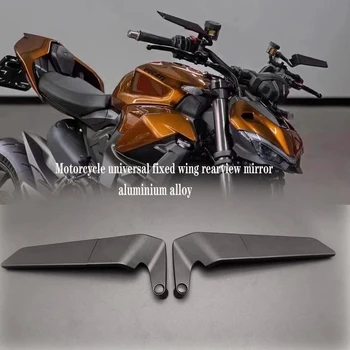 Noua Motocicleta universal modificat de rotație fixe vântului aripă oglinda retrovizoare pentru Yamaha AEROX NVX 155 XMAX NMAX VMAX SMAX