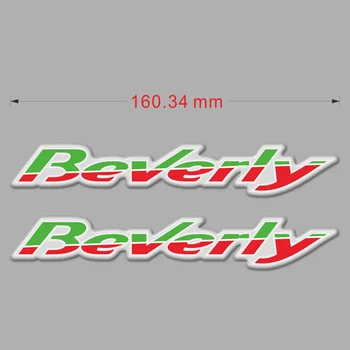 Pentru Piaggio Beverly 3D Emblema, Insigna Logo-ul Autocolante Ridica SCUTER de 125 300 350 500 Decal Motocicleta MOTO 2016 2017 2018 2019 2020