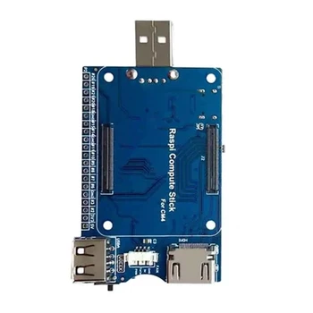 Pentru RPi Calcula Modulul 4 Standard CM4, Socket 20PIN GPIO USB2.0 Calcula Modulul 4 Stick-Bord Tip C 5V 3A placă de Expansiune