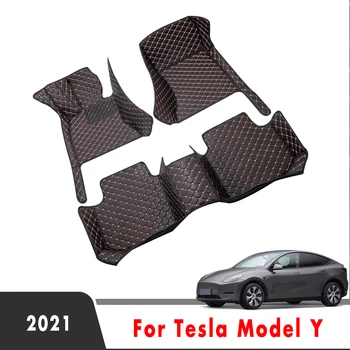 Pentru Tesla Model Y 2023 2022 2021 Auto Covorase Accesorii De Interior Covoare Huse Auto De Interior Impermeabil Covoare Picior De Produse