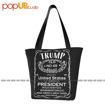 Președintele Donald Trump 45 Brand de Genți de mână Doamnelor Geantă de Plajă Geantă de Cumpărături Supermarket