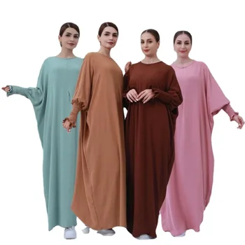 Rochii De Khimar Modest Casual, Rochii Elegante, Femeile Musulmane Lung Maxi Rochie De Rugăciune Îmbrăcăminte Dubai Islamic Arabă Caftan Halat De Îmbrăcăminte