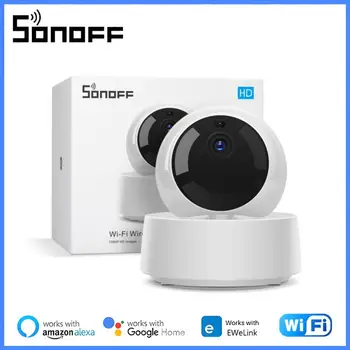 SONOFF GK-200MP2-B HD 1080P Camera IP de Securitate WiFi Mișcare Detectiv 360° Vizualizarea Activitatea de Alertă Camera Pentru Alexa Control Vocal