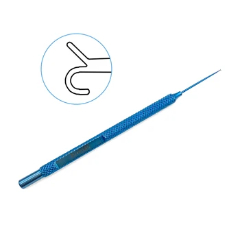 Titan obiectiv Manipulator cârlig Drept de tip Oftalmic Cârlig Instrumente chirurgicale Dublu Pleoapei instrument