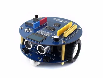 Waveshare AlphaBot2-Ar robot kit de construcție pentru PLUS+senzor Ultrasonic obstacol evitarea+IR remote controller+Dual-mode Bluetooth