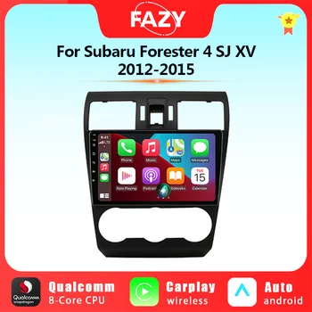 Wireless Android Carplay 12 Radio Auto Pentru Subaru Forester 4 SJ XV 2012-2015 Multimedia Player Video de Navigare GPS Stereo 2Din