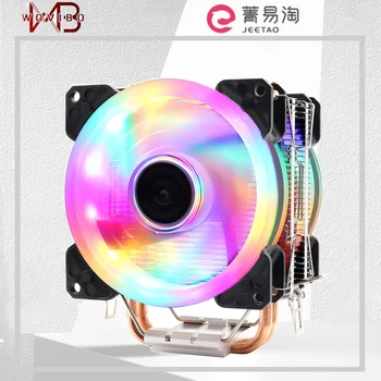 Wovibo Eficient de Răcire CPU Cooler Fan 3pin Pentru Intel LGA 1150 1151 1155 1700 775 1200 AM3 AM4 Liniștită Ventilador Tăcut Radiator