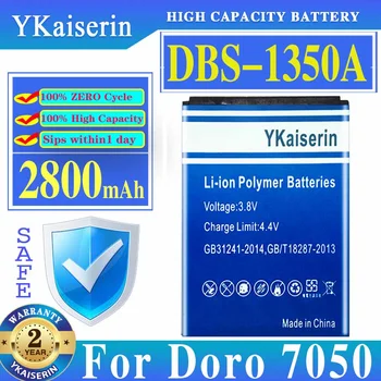 YKaiserin 2800mAh Baterie de schimb DBS-1350A DBS1350A Pentru Doro 7050 Consumatorilor de Telefonie Mobilă Celulară, Batteria DBS 1350A